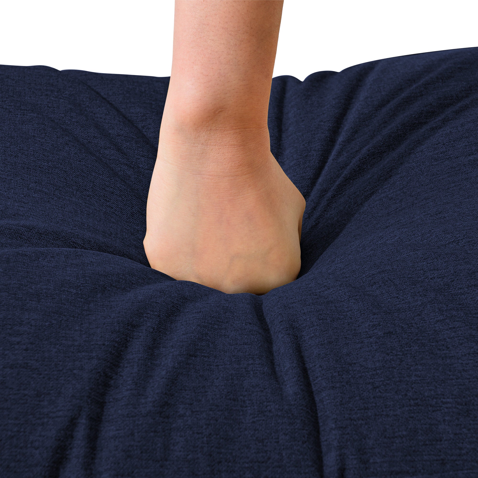 65'' Mid-Century Linen Sofa Bed