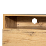 Modern TV Stand for 80'' TV with Double Storage Space