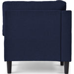 65'' Mid-Century Linen Sofa Bed