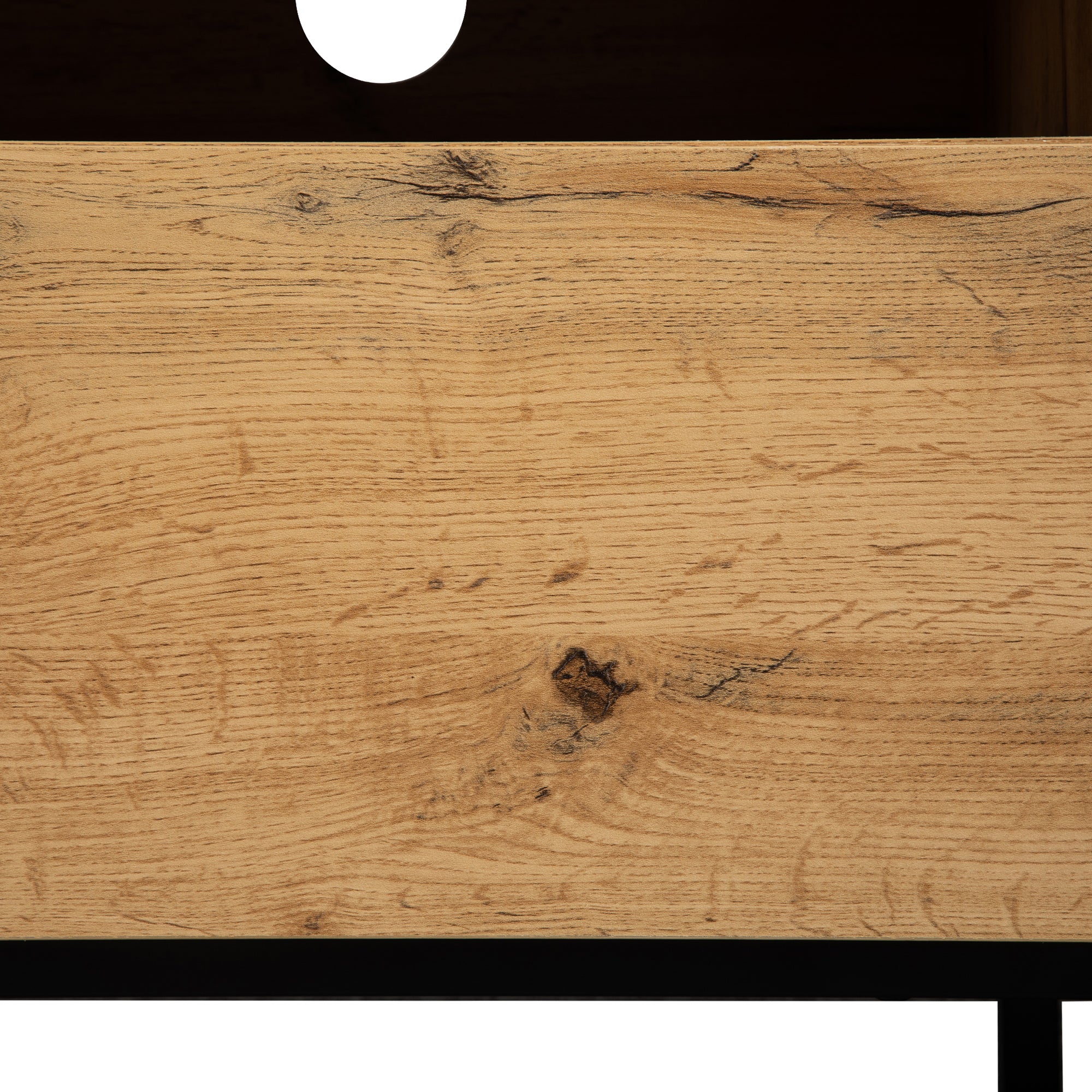 Modern TV Stand for 80'' TV with Double Storage Space