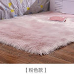 Washable Faux Wool Fluffy Area Rug