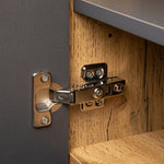 Modern TV Stand for 80'' TV with Double Storage Space